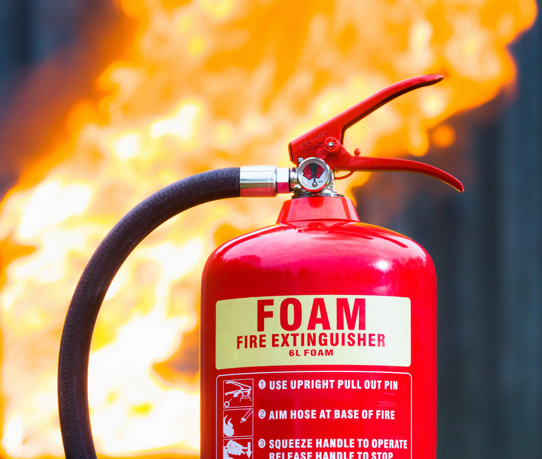 How to Use a Foam Fire Extinguisher